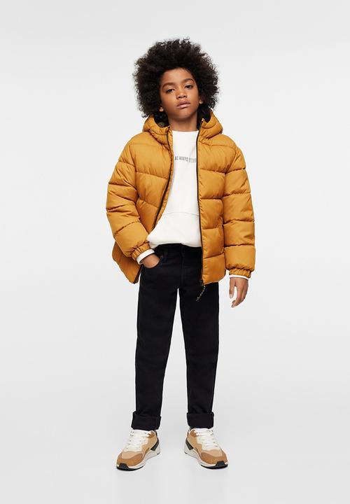 MANGO - Anorak america3 - yellow