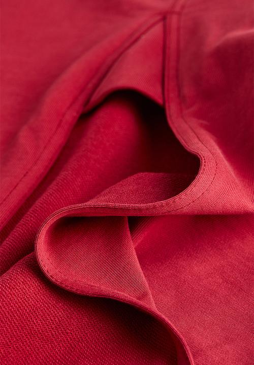H&M - H&M Studio: Pencil skirt - dark red