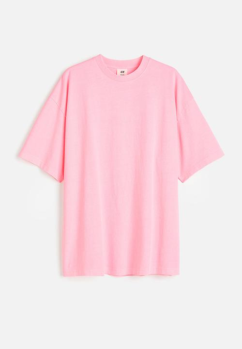 H&M - H&M Studio: Oversized t-shirt - light pink