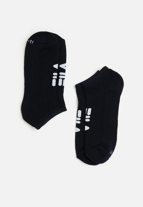 FILA - Sandra 2 pack ankle socks - navy