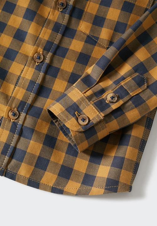 MANGO - Shirt matias - yellow