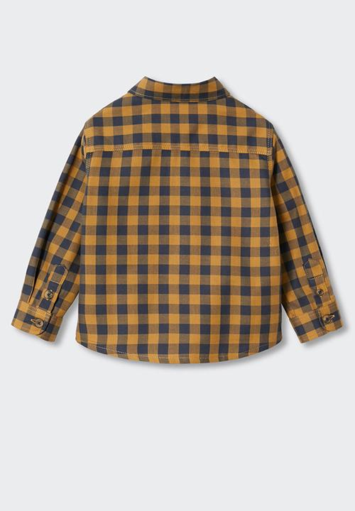 MANGO - Shirt matias - yellow