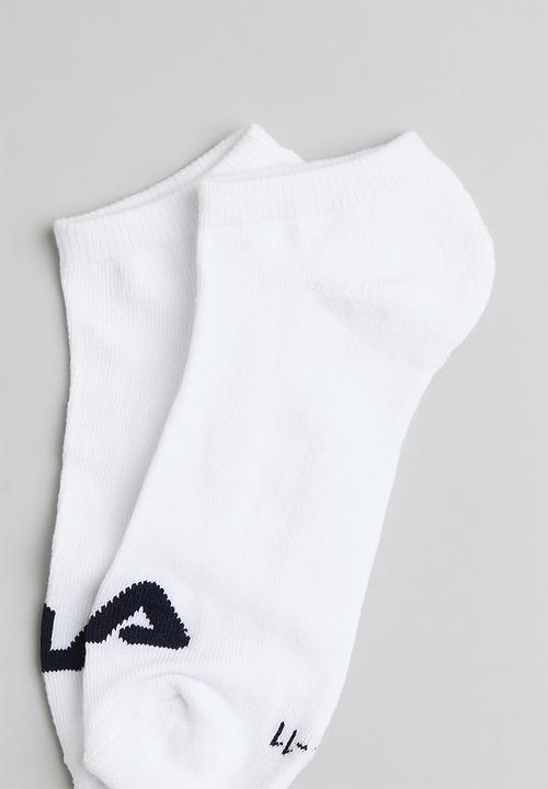 FILA - Sicily 2 pack ankle socks - white