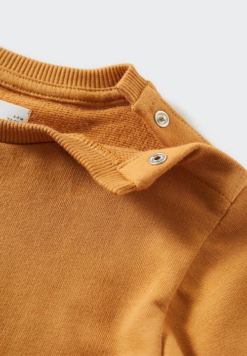 MANGO - Sweatshirt bath - yellow