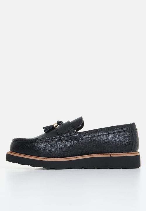 Jonathan D - J scout genuine leather loafer - black