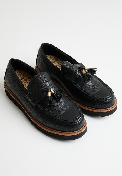 Jonathan D - J scout genuine leather loafer - black