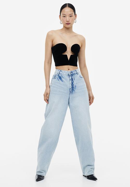 H&M - H&M Studio: Balloon fit jeans - pale denim blue