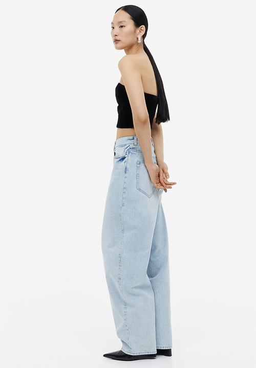 H&M - H&M Studio: Balloon fit jeans - pale denim blue