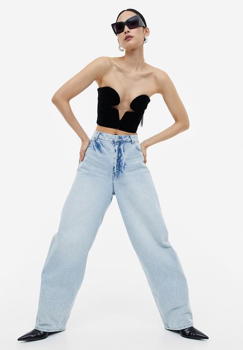 H&M - H&M Studio: Balloon fit jeans - pale denim blue