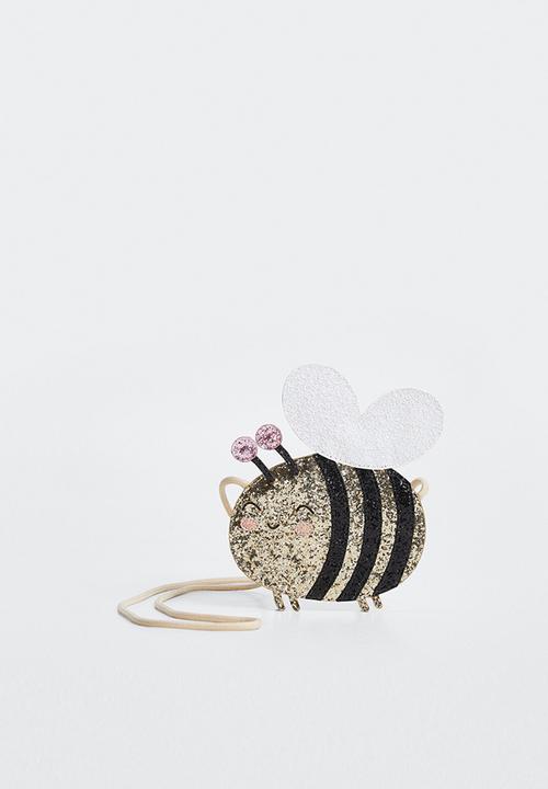 MANGO - Bag bee - gold