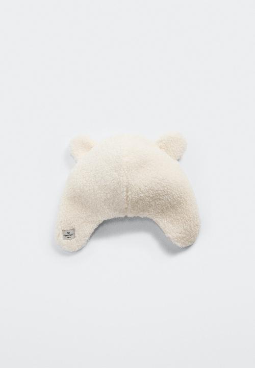 MANGO - Hat teddy - white