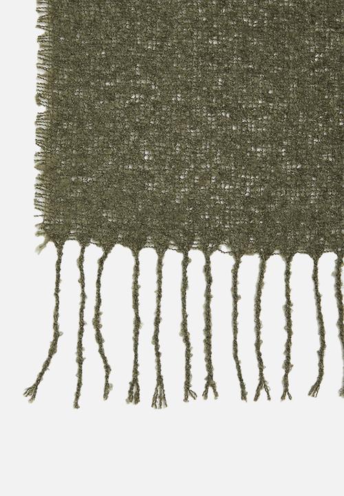 H&S - Meera throw - army green