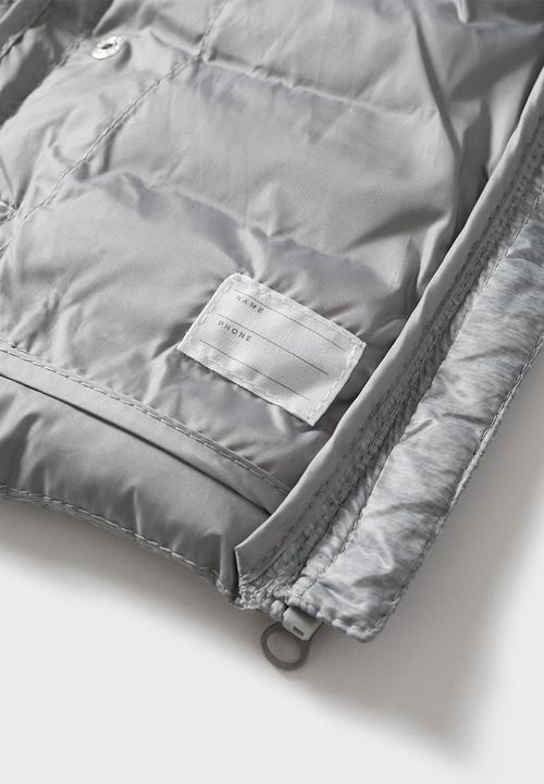MANGO - Anorak light3 - gray