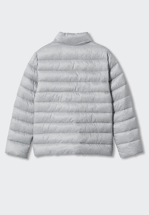 MANGO - Anorak light3 - gray
