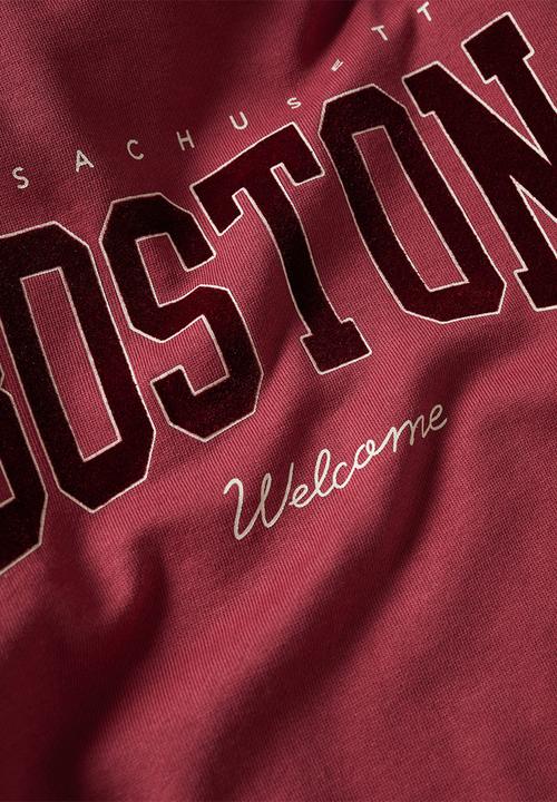 MANGO - Sweatshirt boston - pink