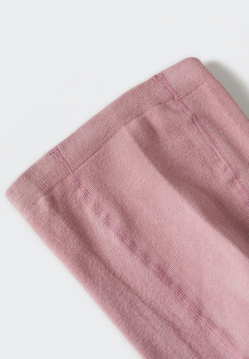 MANGO - Stockings minileo - light pink