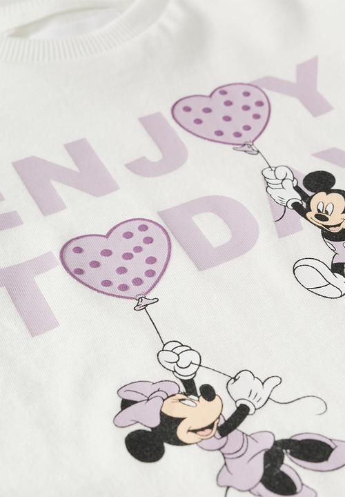 MANGO - T-shirt  menjoy - white
