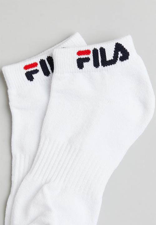 FILA - Stallone ankle sock 2pk - white