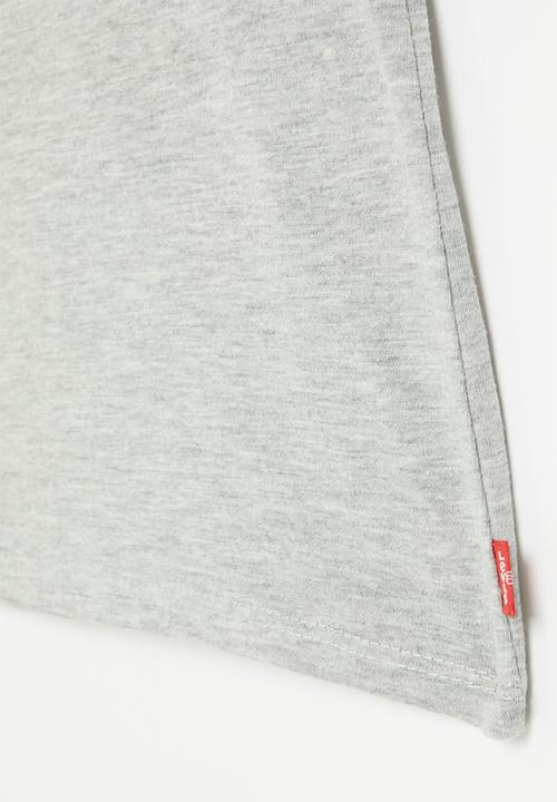 Levi’s® - Lvg short sleeve poster logo tee - light grey heather