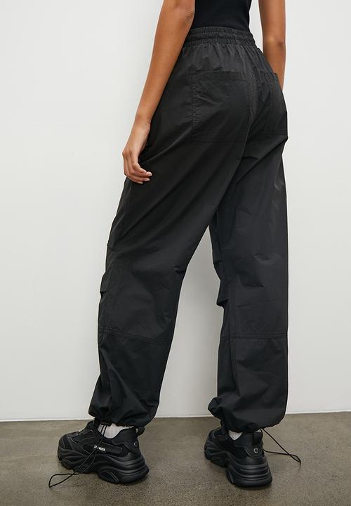 Blake - Parachute trouser - black