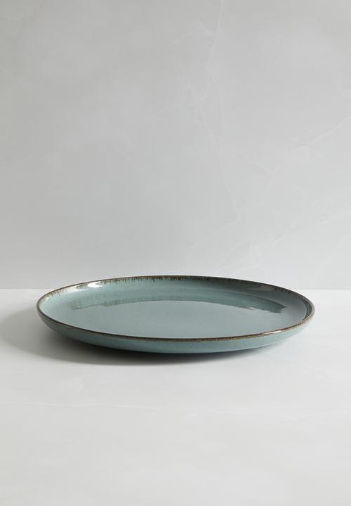 Excellent Houseware - Asara dinner plate of 4 - blue