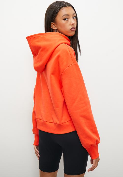 Blake - Crop hoodie - orange