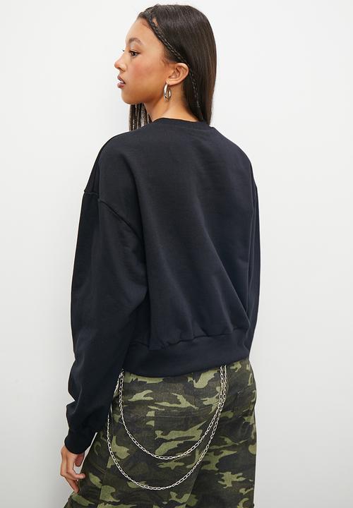 Blake - Crop crew - black
