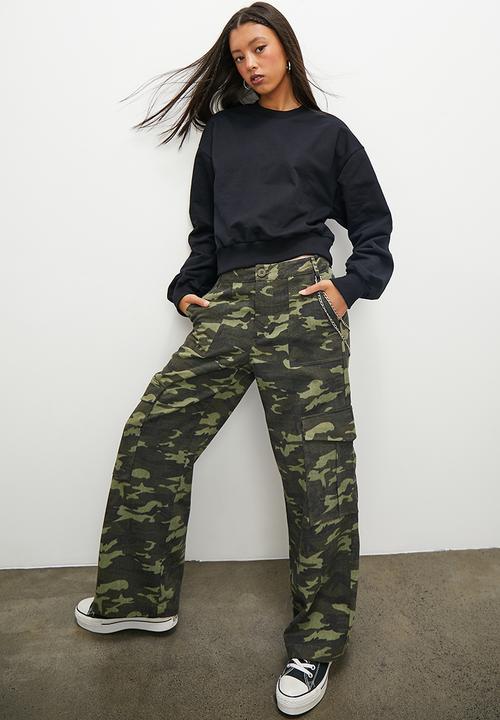 Blake - Crop crew - black