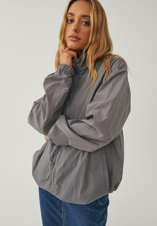 Supré  - Riley parachute jacket - cement grey