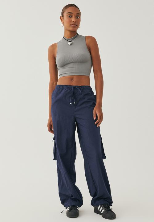 Supré  - Gigi mock neck seamfree top - cement grey