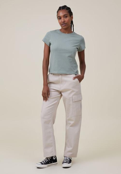 Cotton On - The 91 tee - tinted sage