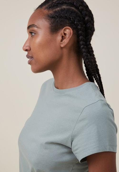 Cotton On - The 91 tee - tinted sage