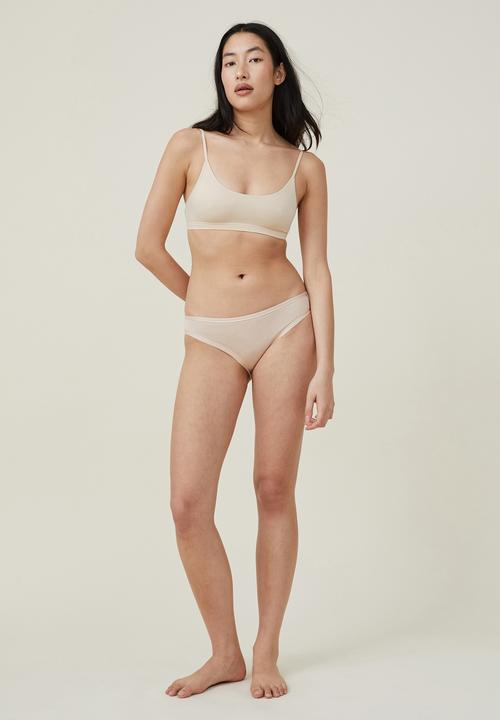 Cotton On - So soft bikini brief - frappe