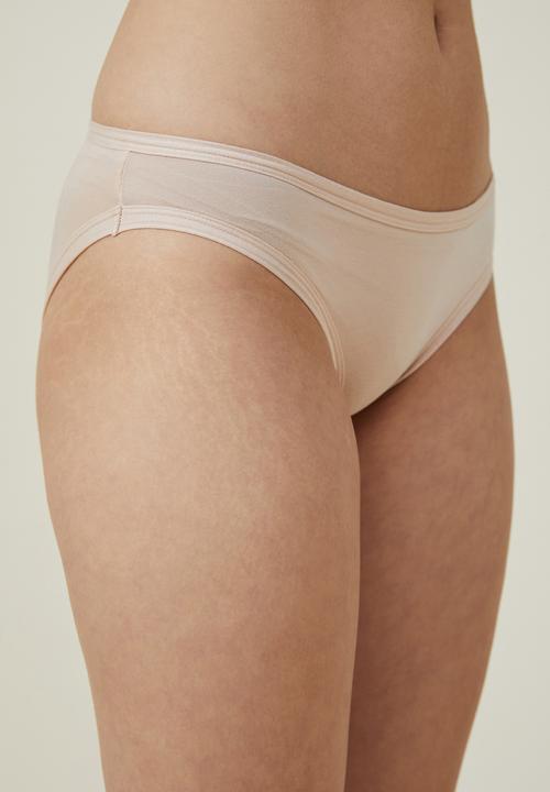 Cotton On - So soft bikini brief - frappe