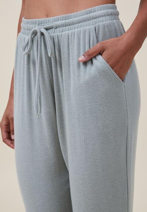 Cotton On - Super soft slim pant - green jasper