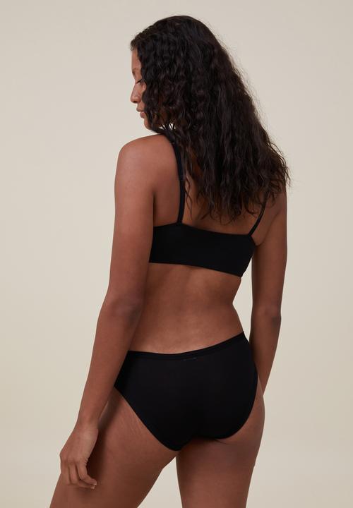 Cotton On - So soft bikini brief - black