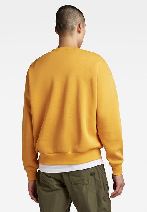 G-STAR - Unisex core loose r sw - dull yellow