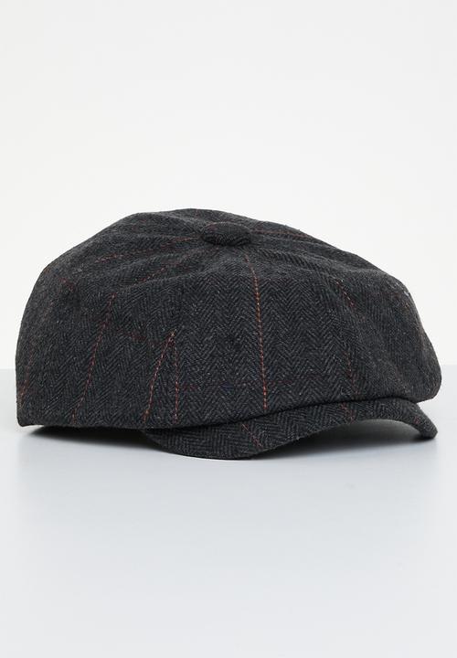 Superbalist - Jack paperboy cap - black
