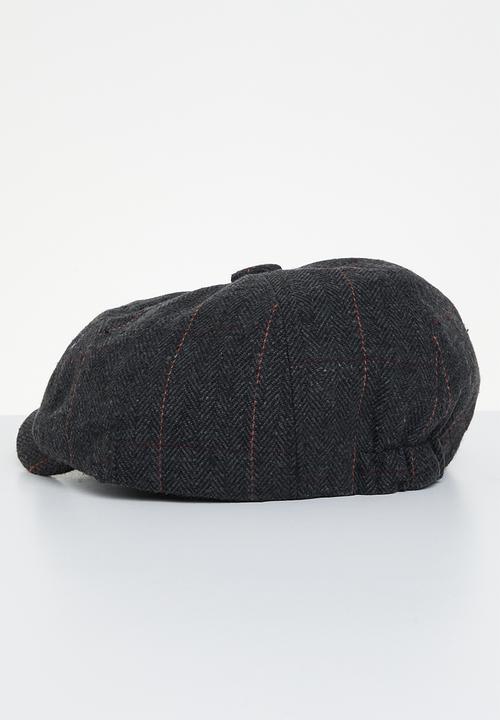 Superbalist - Jack paperboy cap - black