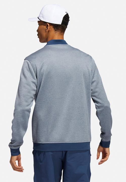 adidas Performance - Mens go-to crewneck primegreen pullover - crew navy & grey three