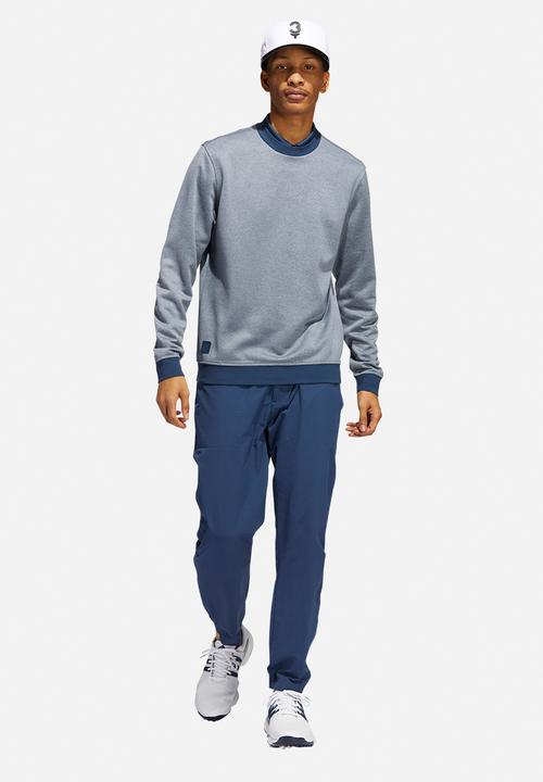 adidas Performance - Mens go-to crewneck primegreen pullover - crew navy & grey three