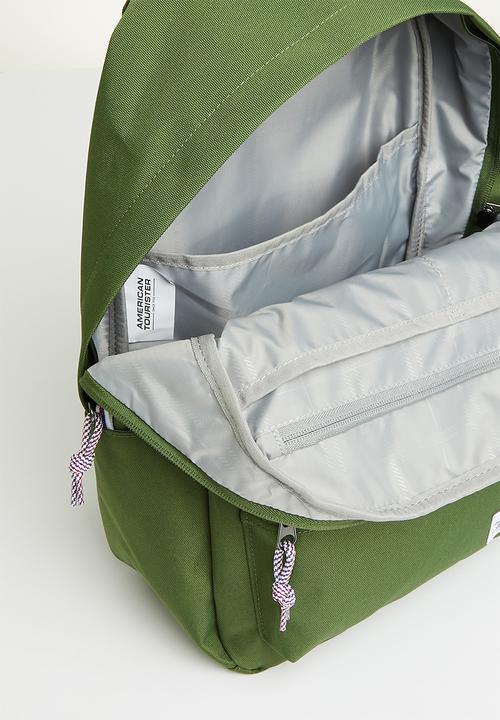 American Tourister - Upbeat Backpack- olive green