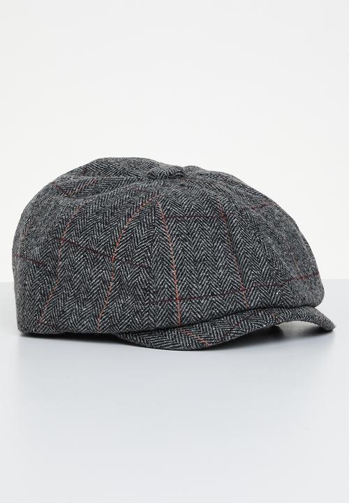 Superbalist - Chris newsboy cap - grey