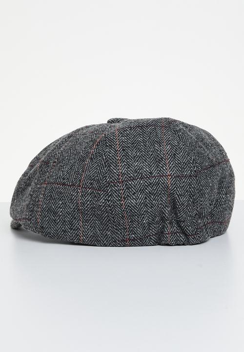 Superbalist - Chris newsboy cap - grey