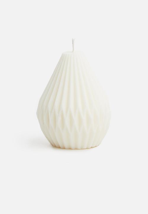 Masodi - 2 Pear Shaped Candle Set