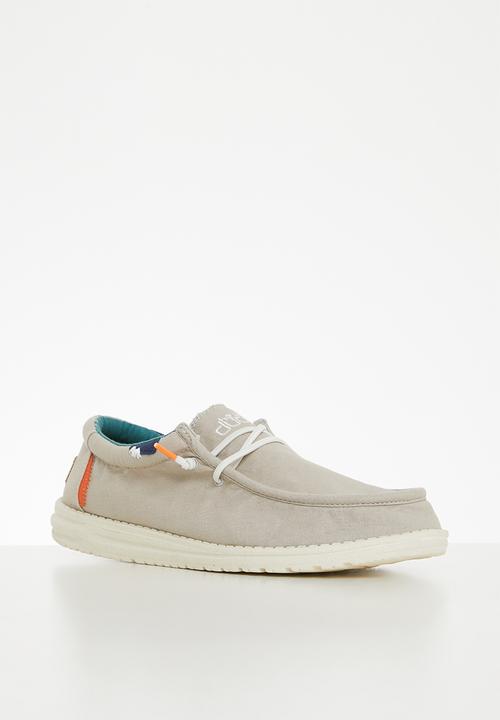 Hey Dude - Wally washed - smoke grey