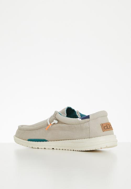 Hey Dude - Wally washed - smoke grey