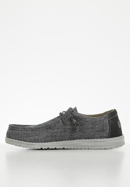 Hey Dude - Wally woven - carbone