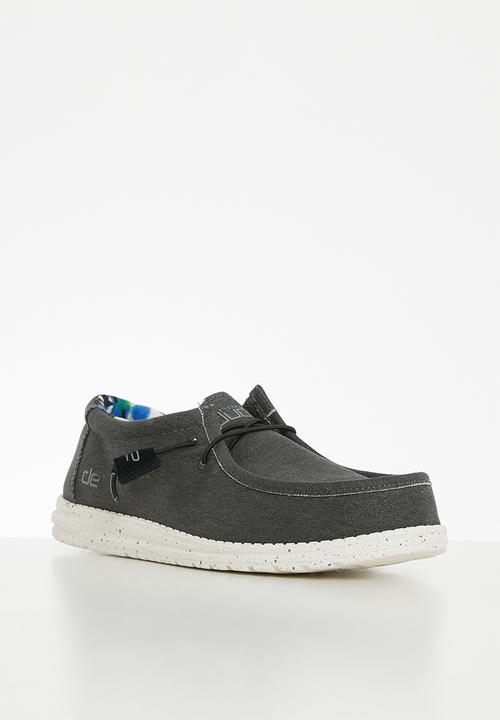 Hey Dude - Wally stretch - opal black
