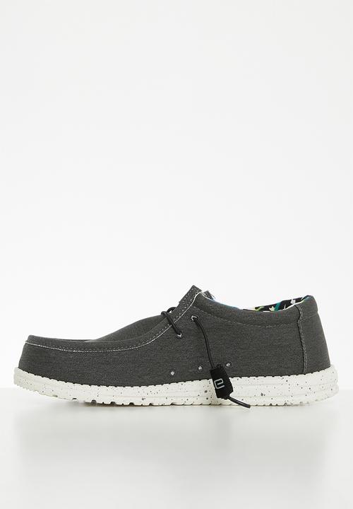 Hey Dude - Wally stretch - opal black